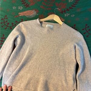 Rachel Zoe Light Beige Cashmere Sweater